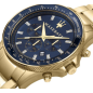 Montre Homme MASERATI Sfida Acier PVD Or Bleu - R8873640008 Montre Homme MASERATI Sfida Acier PVD Or Bleu - R8873640008
