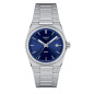 Montre Mixte Tissot PRX bleu bracelet acier - Réf. T1372101104100