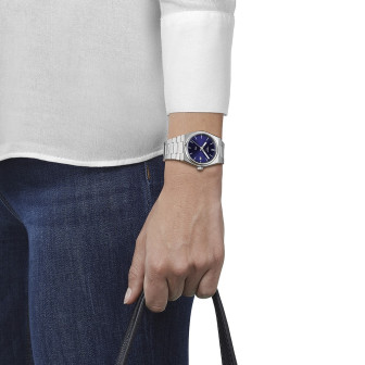 TISSOT PRX 35MM BLEU ACIER T1372101104100