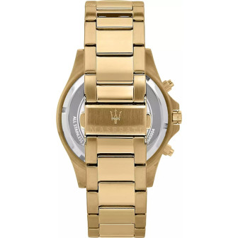 Montre Homme MASERATI Sfida Acier PVD Or Bleu - R8873640008