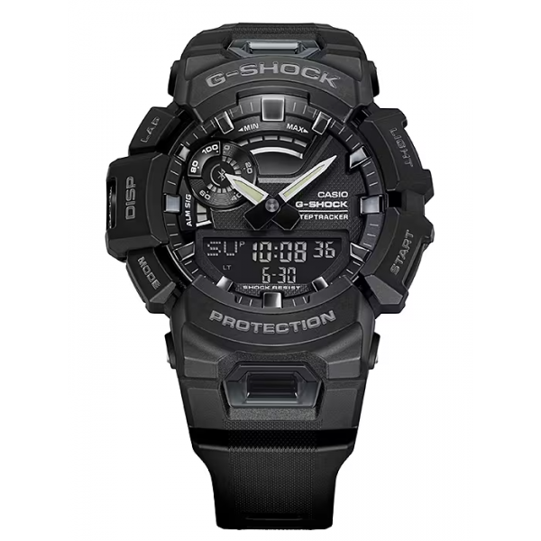 Montre Homme Casio G-Shock résine noir cadran noir GBA-900-1AER