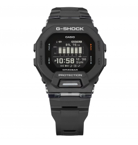 Montre Homme Casio G-Shock résine noir cadran noir GBD-200-1ER