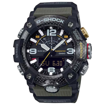 Montre Homme Casio G-Shock résine noir cadran noir GG-B100-1A3ER