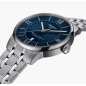 Montre Homme Tissot Chemin des Tourelles bleu bracelet acier - Réf. T0994071104800