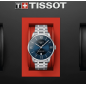 Montre Homme Tissot Chemin des Tourelles bleu bracelet acier - Réf. T0994071104800