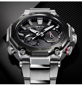 Montre Homme CASIO G-Shock Connecté Smartwatch Noir Carbone Argenté - MTG-B2000D-1AER