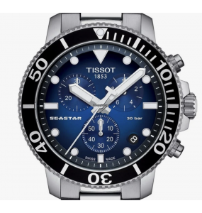 TISSOT SEASTAR 1000 CHRONOGRAPH BLEU ACIER T1204171104101