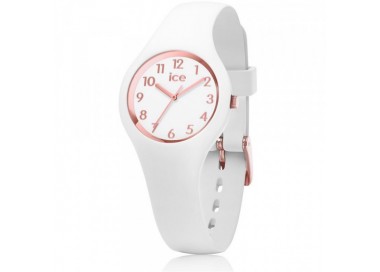 Montre Enfant Ice Watch Ice Glam en Silicone Blanc Ref 15343