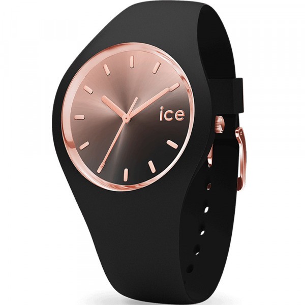 Montre Femme Ice Watch Ice Sunset en Plastique Noir Ref 15748