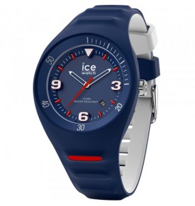 Montre Homme Ice Watch Pierre Leclercq en Plastique Bleu et Gris Ref 17600