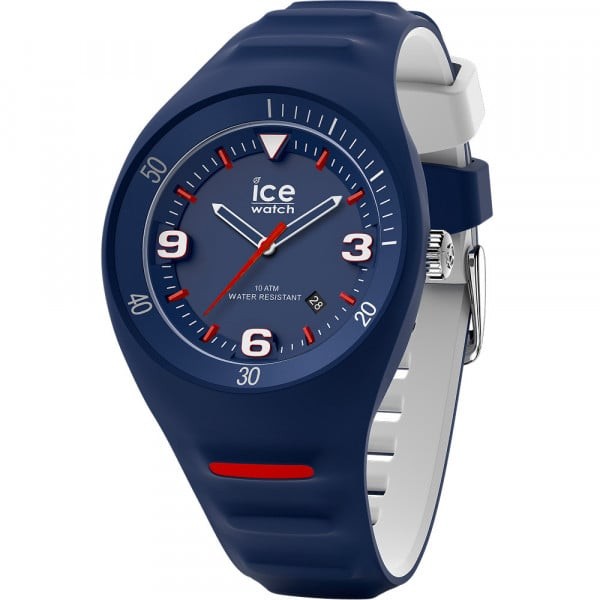 Montre Homme Ice Watch Pierre Leclercq en Plastique Bleu et Gris Ref 17600