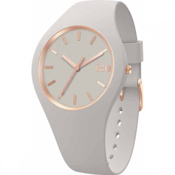 Montre Femme Ice Watch Glam Brushed en Silicone Gris Ref 19527