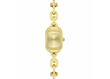 Montre Femme Boss Business en Métal Doré Ref 1502655
