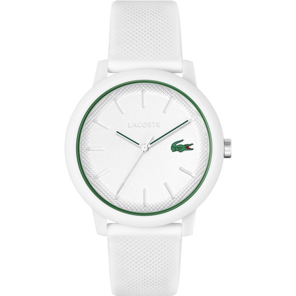 Montre Homme Lacoste 12.12 en Plastique Blanc Ref 2011169