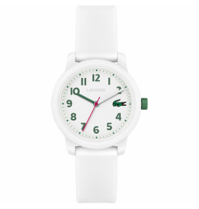 Montre Enfant Lacoste 12.12 Kids en Plastique Blanc Ref 2030039