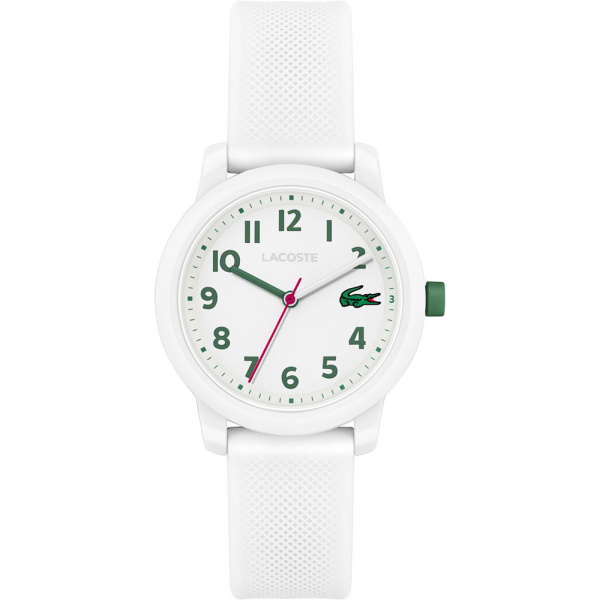 Montre Enfant Lacoste 12.12 Kids en Plastique Blanc Ref 2030039