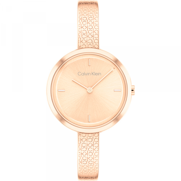 Montre Femme Calvin Klein Beam en Métal Doré Rose Ref 25200183