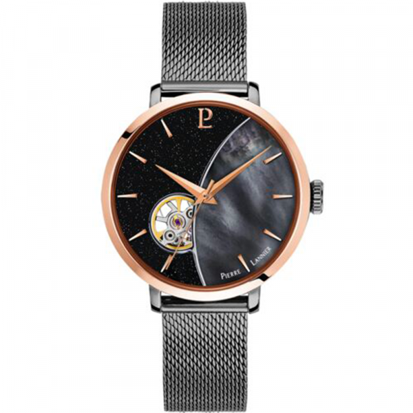 Montre Femme Pierre Lannier Celeste en Métal Noir Ref 302F789