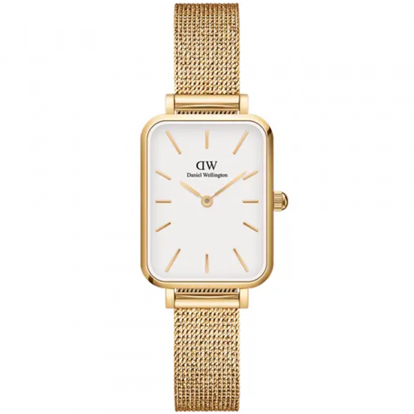 Montre Femme Daniel Wellington Quadro en Métal Doré Ref DW.DW00100556