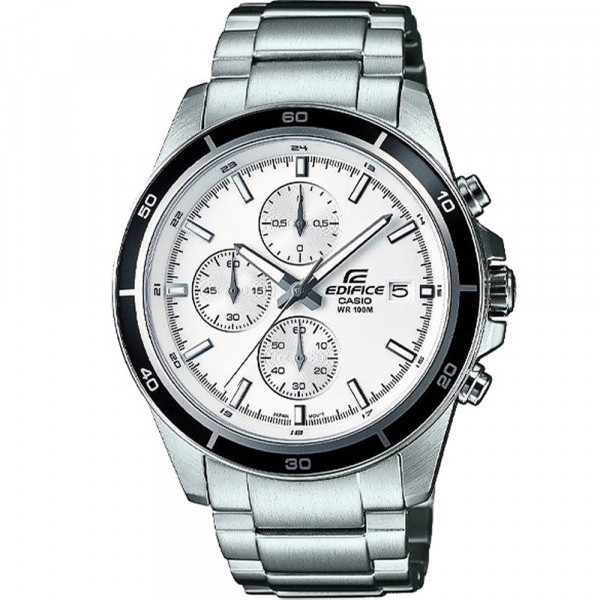 Montre Homme Casio Edifice en Acier Argenté Ref EFR-526D-7AVUEF