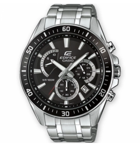 Montre Homme Casio Edifice Chrono en Acier Argenté Ref EFR-552D-1AVUEF