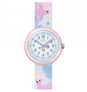 Montre Enfant Flik Flak Magical Forest en Nylon Bleu Ref FPNP030C