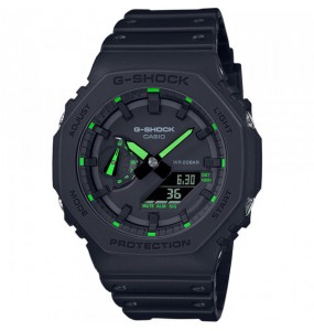 Montre Homme Casio G-Shock en Résine Noir Ref GA-2100-1A3ER