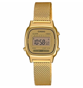 Montre Femme Casio Vintage en Acier Doré Ref LA670WEMY-9EF