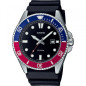 Montre Homme Casio Collection en Silicone Noir Ref MDV-107-1A3VEF