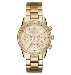 Montre Femme Michael Kors Ritz en Acier Doré Ref MK6356