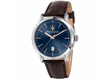 Montre Homme Maserati Epoca en Cuir Marron Ref R8851118016