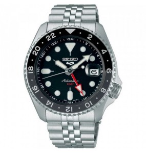 SEIKO 5 SPORTS GMT SKX NOIR SSK001K1