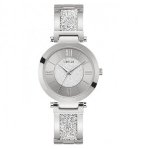 Montre Femme Guess Aurora en Acier Argenté Ref W1288L1