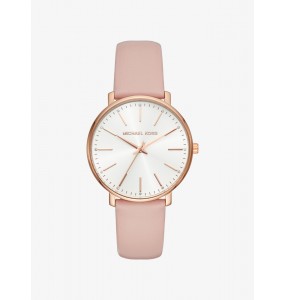 Montre Femme Michael Kors Pyper en Cuir Rose Ref MK2741