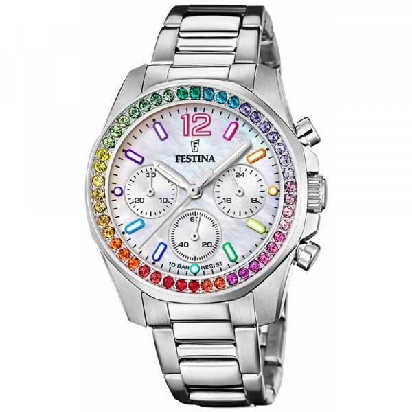 Montre Femme Festina SS22 en Acier Argenté Ref F20606/2