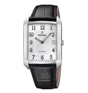 Montre Homme Festina AW21 en Cuir Noir Ref F20464/1