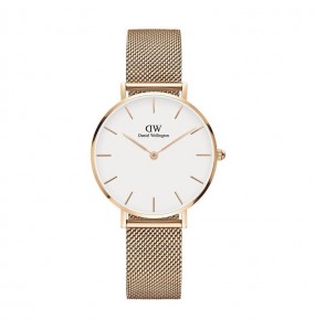 Montre Femme Daniel Wellington Petite en Acier Doré Rose Ref DW.DW00100163