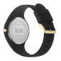 Montre Femme ICE WATCH Ice Glitter Silicone Noir Cadran Pailleté Or - 001349 Montre Femme ICE WATCH Ice Glitter Silicone Noir Cadran Pailleté Or - 001349