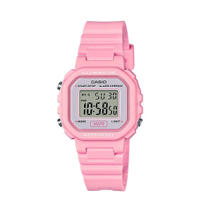 Montre Enfant Casio bracelet Résine rose LA-20WH-4A1EF