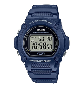 Montre Enfant Casio bracelet Résine W-219H-2AVEF