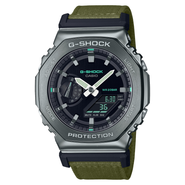 Montre Homme Casio G-Shock bracelet Textile GM-2100CB-3AER