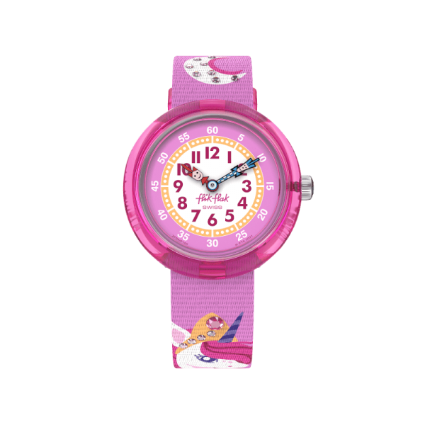 Montre Enfant Flik Flak Dreaming Unicorn bracelet PET recyclé FBNP195