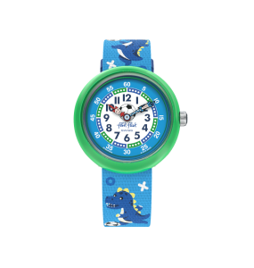 Montre Enfant Flik Flak Soccerozaurus bracelet PET recyclé FBNP209