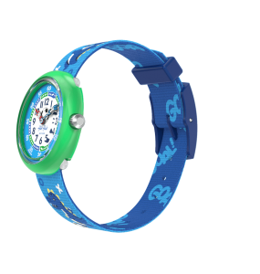 Montre Enfant Flik Flak Soccerozaurus bracelet PET recyclé FBNP209