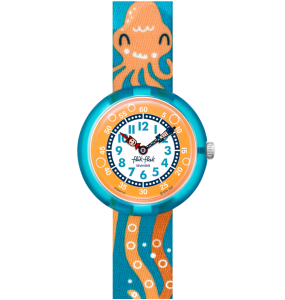 Montre Enfant Flik Flak Ten-Tickles bracelet PET recyclé FBNP177