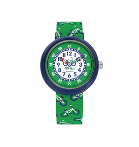 Montre Enfant Flik Flak Bikyway bracelet PET recyclé FBNP210