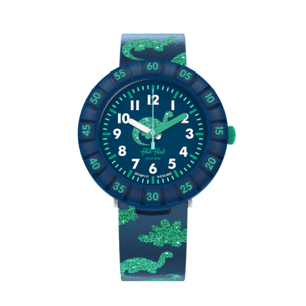 Montre Enfant Flik Flak Dinaxus bracelet Silicone FCSP117