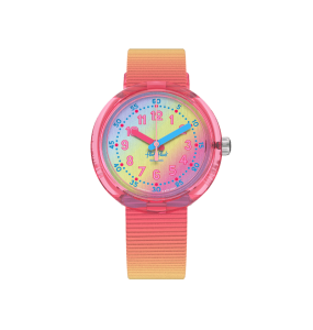 Montre Enfant Flik Flak Shades of Rainbow bracelet PET recyclé FPNP110