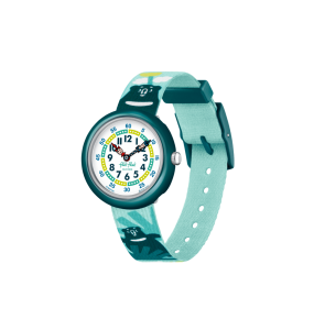 Montre Enfant Flik Flak Beary Cute bracelet PET recyclé FBNP138C