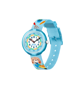 Montre Enfant Flik Flak Carrot Party bracelet PET recyclé FBNP191